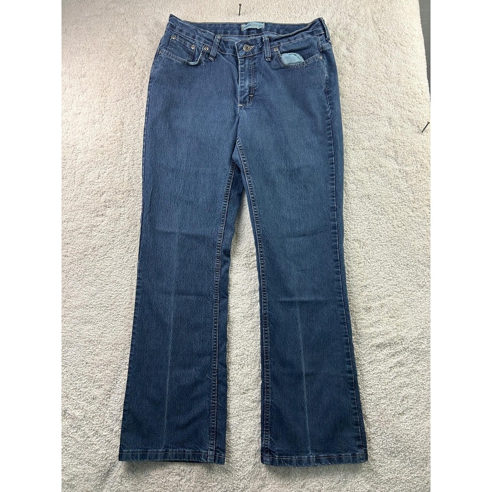 Riders‎ Jeans Womens 10 Medium Blue Boot Cut Classic Denim Stretch Comfortable